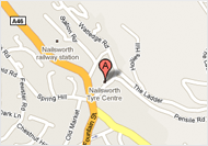 Nailsworth location map